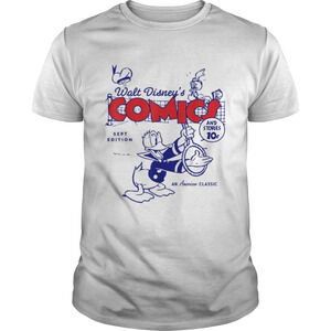 Donald Duck Playing Tennis Retro Comic Cover Hat Shirt